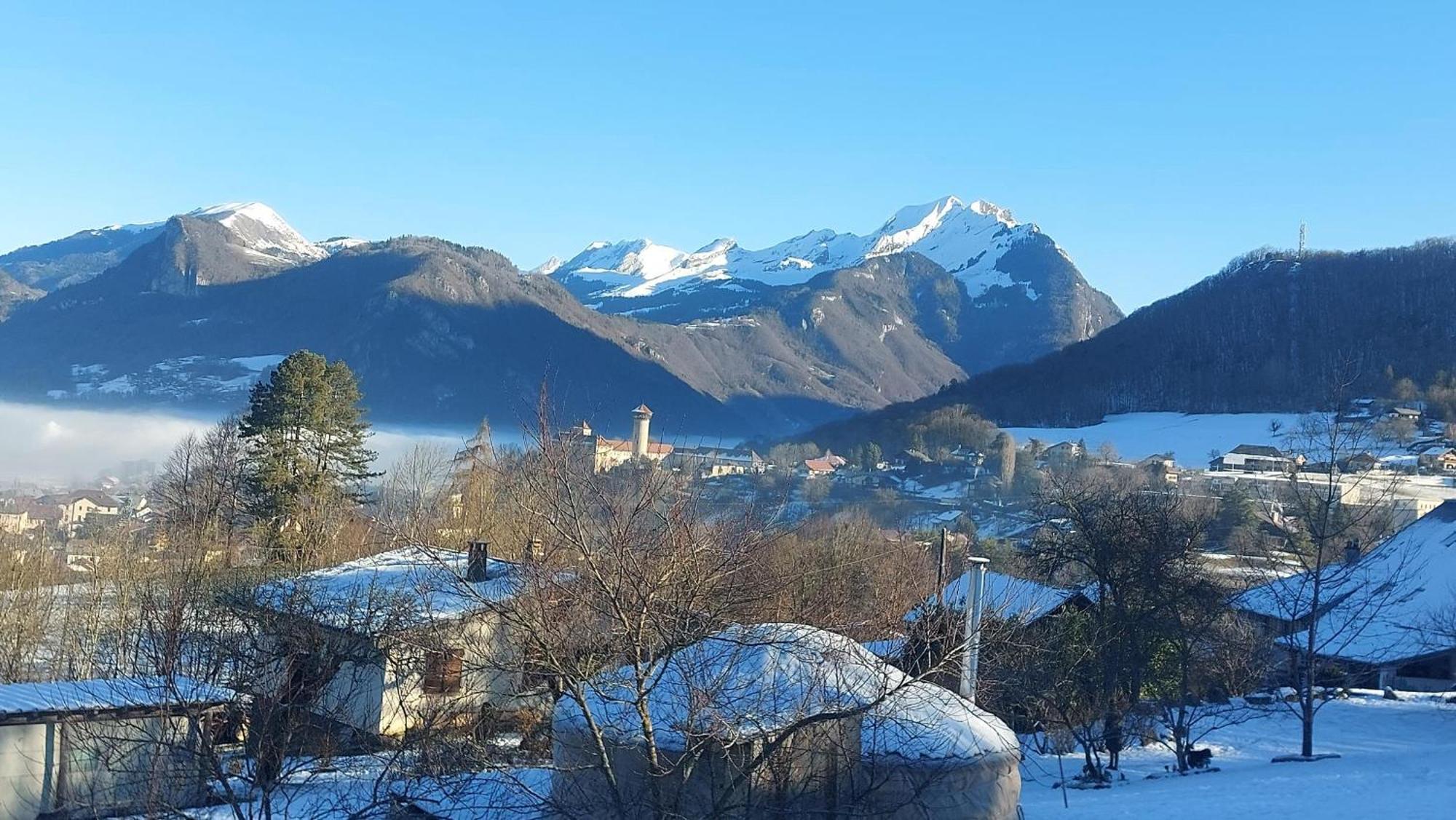 Yourtes Olachat Proche Annecy Faverges Zewnętrze zdjęcie